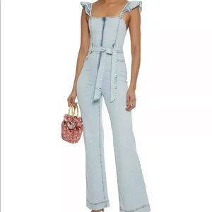 Alice + Olivia Denim Jumpsuit